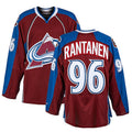 Custom #96 Burgundy COL Hockey Shirt Top