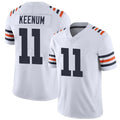 Custom #11 White CHI Football Shirt Top