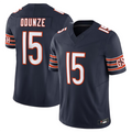 Custom #15 Navy CHI Football Shirt Top