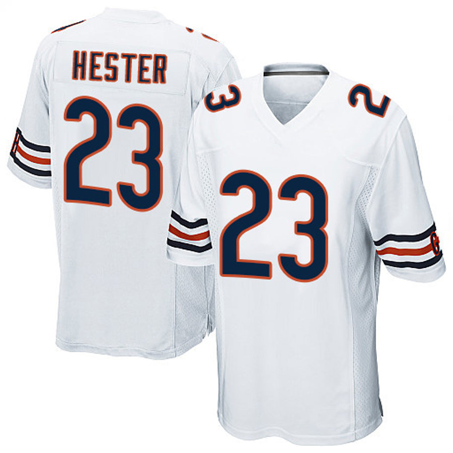 Custom #23 White CHI Football Shirt Top