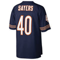 Custom #40 Navy CHI Football Shirt Top