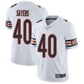 Custom #40 White CHI Football Shirt Top
