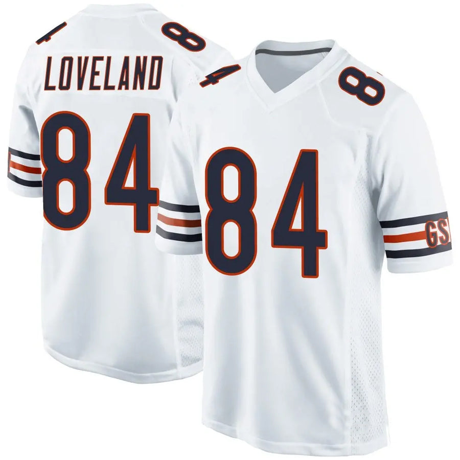Custom #84 CHI Football Shirt Top