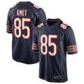 Custom #85 Navy CHI Football Shirt Top