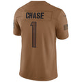 Custom #1 Brown CIN Football Shirt Top