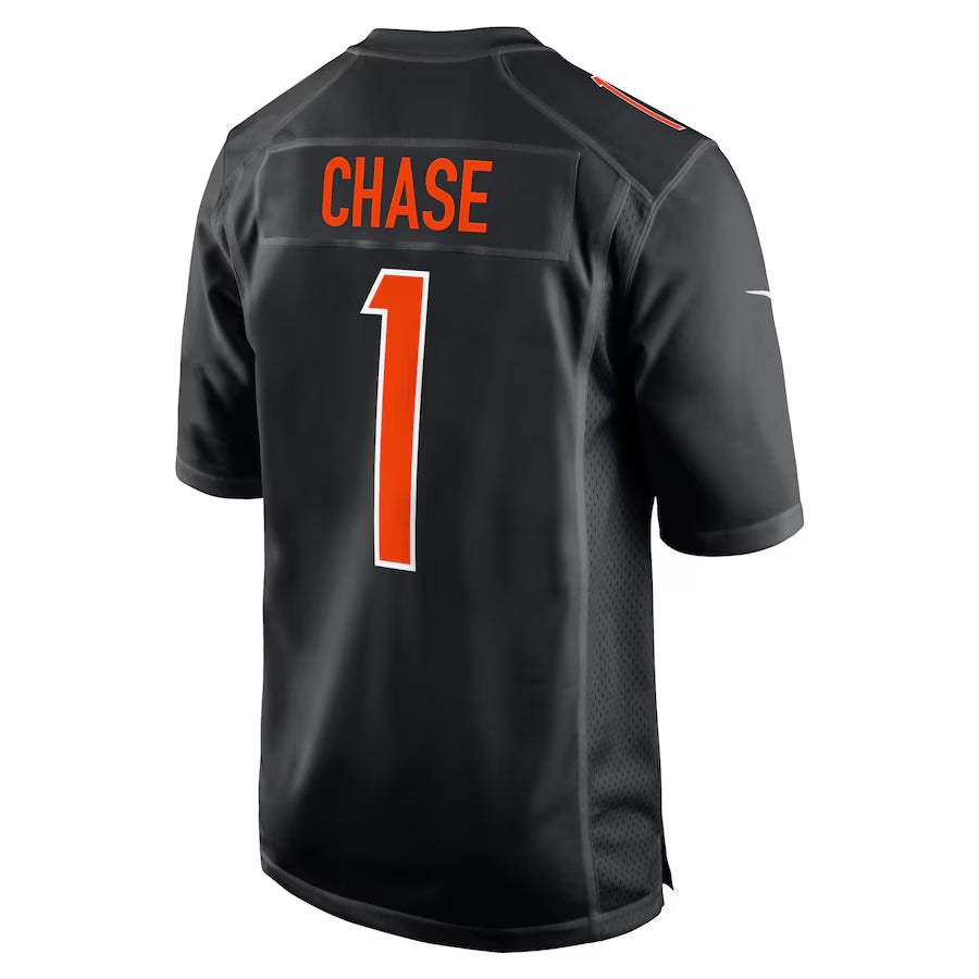 Custom #1 Black CIN Football Shirt Top