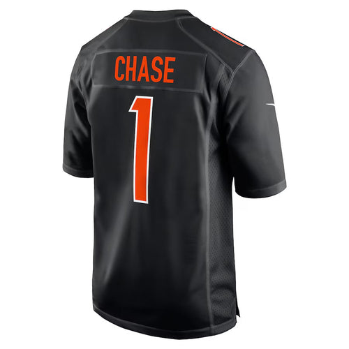 Custom #1 Black CIN Football Shirt Top