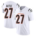 Custom #27 White CIN Football Shirt Top