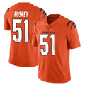 Custom #51 Orange CIN Football Shirt Top