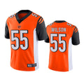 Custom #55 Orange CIN Football Shirt Top