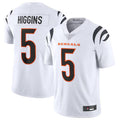 Custom #5 White CIN Football Shirt Top