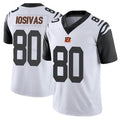 Custom #80 White CIN Football Shirt Top