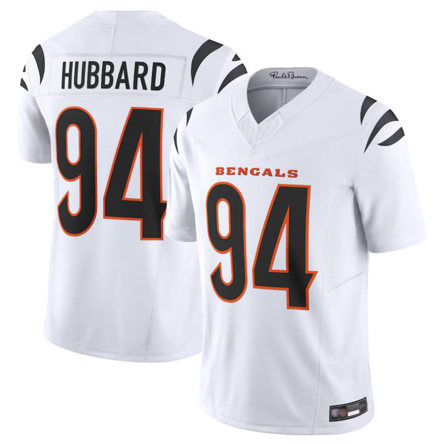 Custom #94 White CIN Football Shirt Top