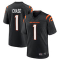 Custom #1 Black CIN Football Shirt Top