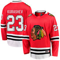 Custom #23 Red CHI Hockey Shirt Top