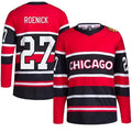 Custom #27 Red CHI Hockey Shirt Top