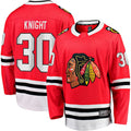 Custom #30 Red CHI Hockey Shirt Top