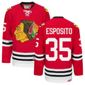 Custom #35 Red CHI Hockey Shirt Top