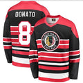Custom #8 Retro CHI Hockey Shirt Top