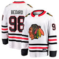 Custom #98 White CHI Hockey Shirt Top