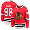 Custom #98 Red CHI Hockey Shirt Top