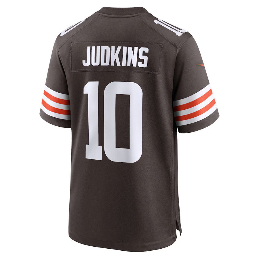 Custom #10 Brown CLE Football Shirt Top
