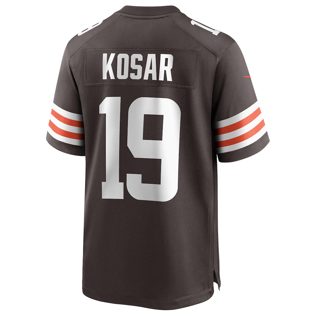 Custom #19 Brown CLE Football Shirt Top