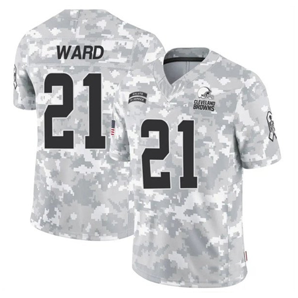 Custom #21 CLE Football Shirt Top