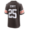 Custom #25 Brown CLE Football Shirt Top