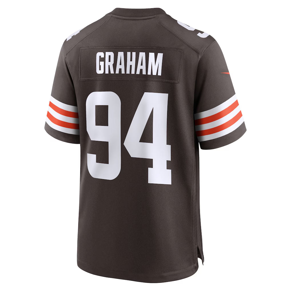 Custom #94 Brown CLE Football Shirt Top