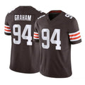 Custom #94 Brown CLE Football Shirt Top