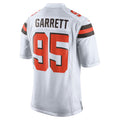 Custom #95 White CLE Football Shirt Top