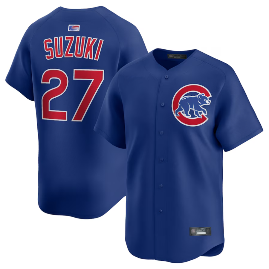 Custom #27 Royal CHC Baseball Shirt Top