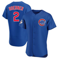 Custom #2 Blue CHC Baseball Shirt Top