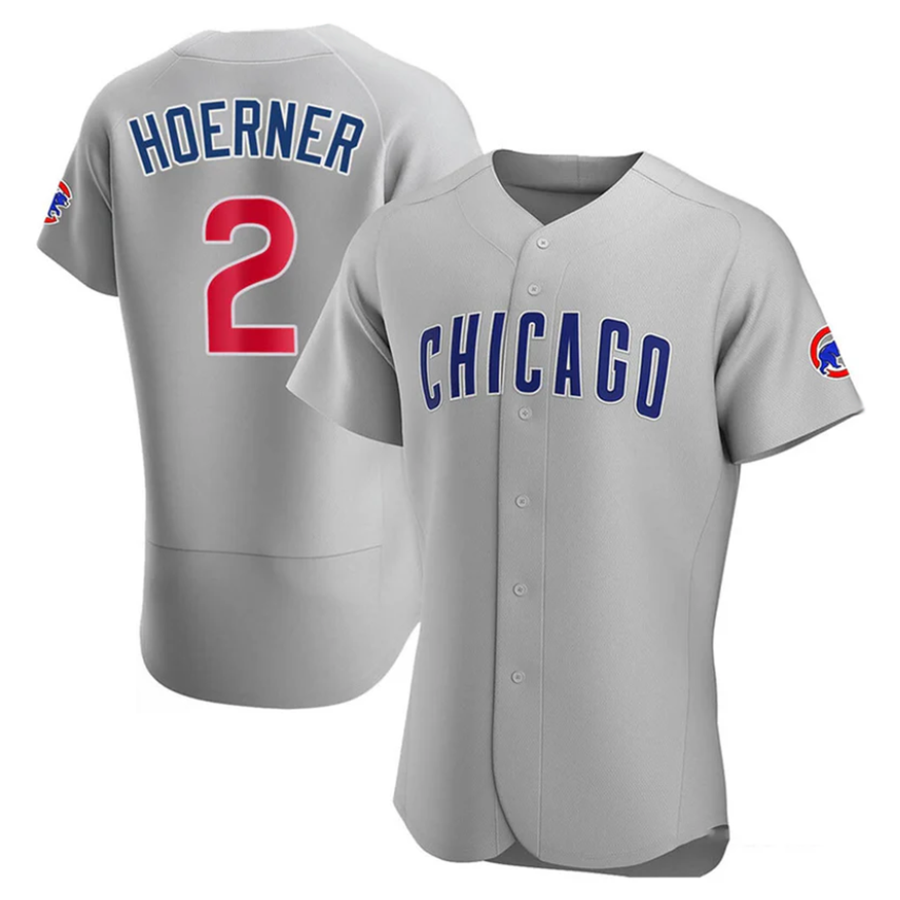 Custom #2 Gray CHC Baseball Shirt Top