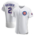 Custom #2 White CHC Baseball Shirt Top