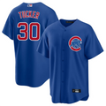 Custom #30 Blue CHC Baseball Shirt Top