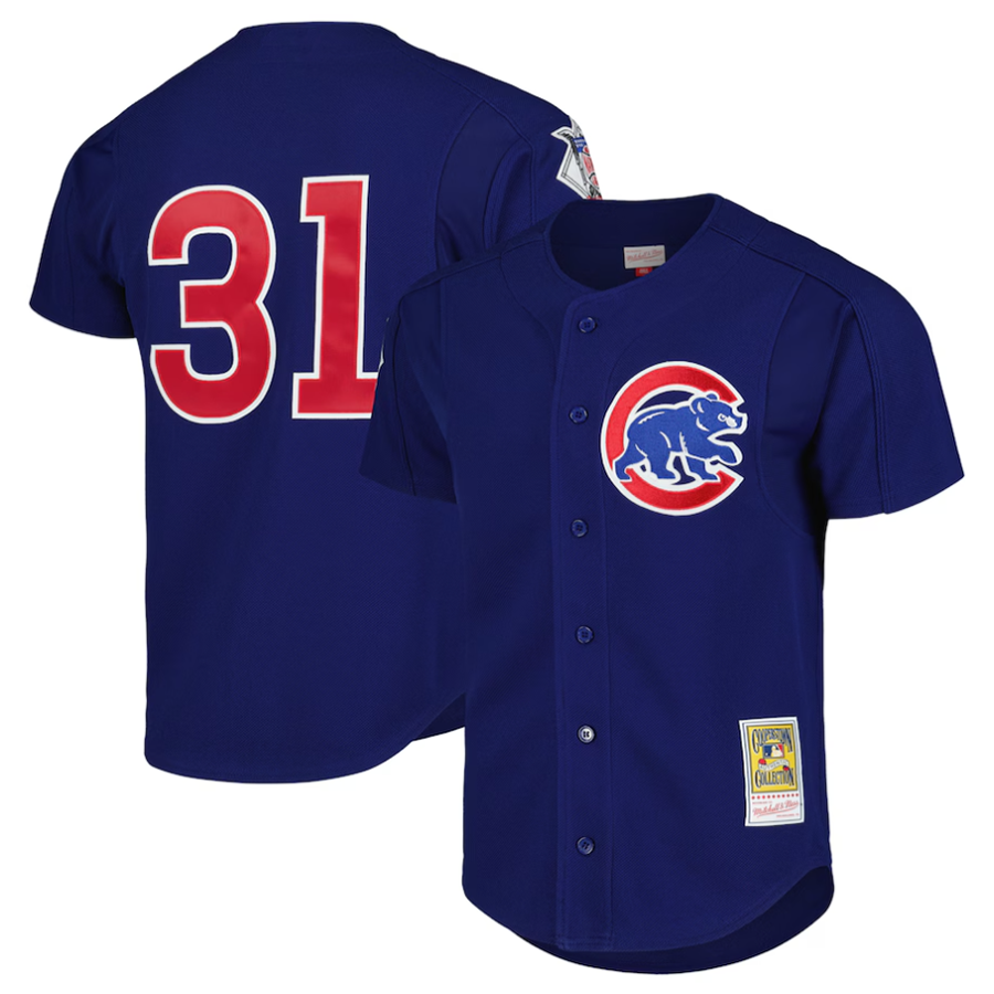 Custom #31 Royal 2005 CHC Baseball Shirt Top