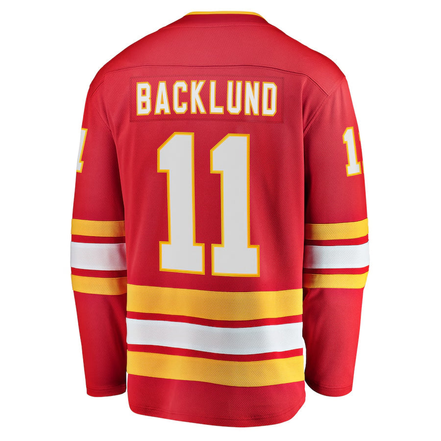 Custom #11 Red CGY Hockey Shirt Top