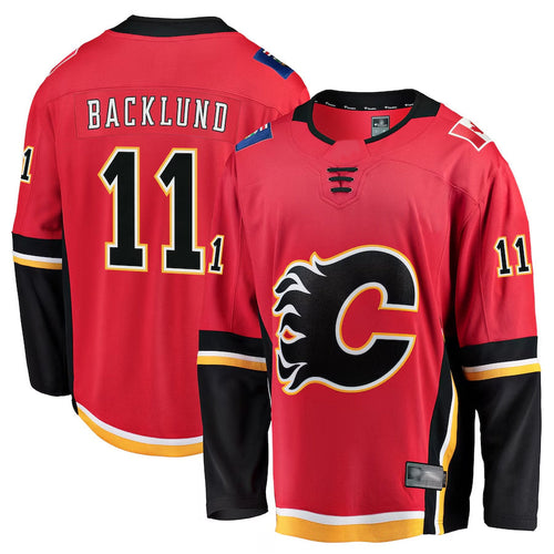 Custom #11 Red CGY Hockey Shirt Top
