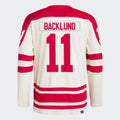 Custom #11 White CGY Hockey Shirt Top