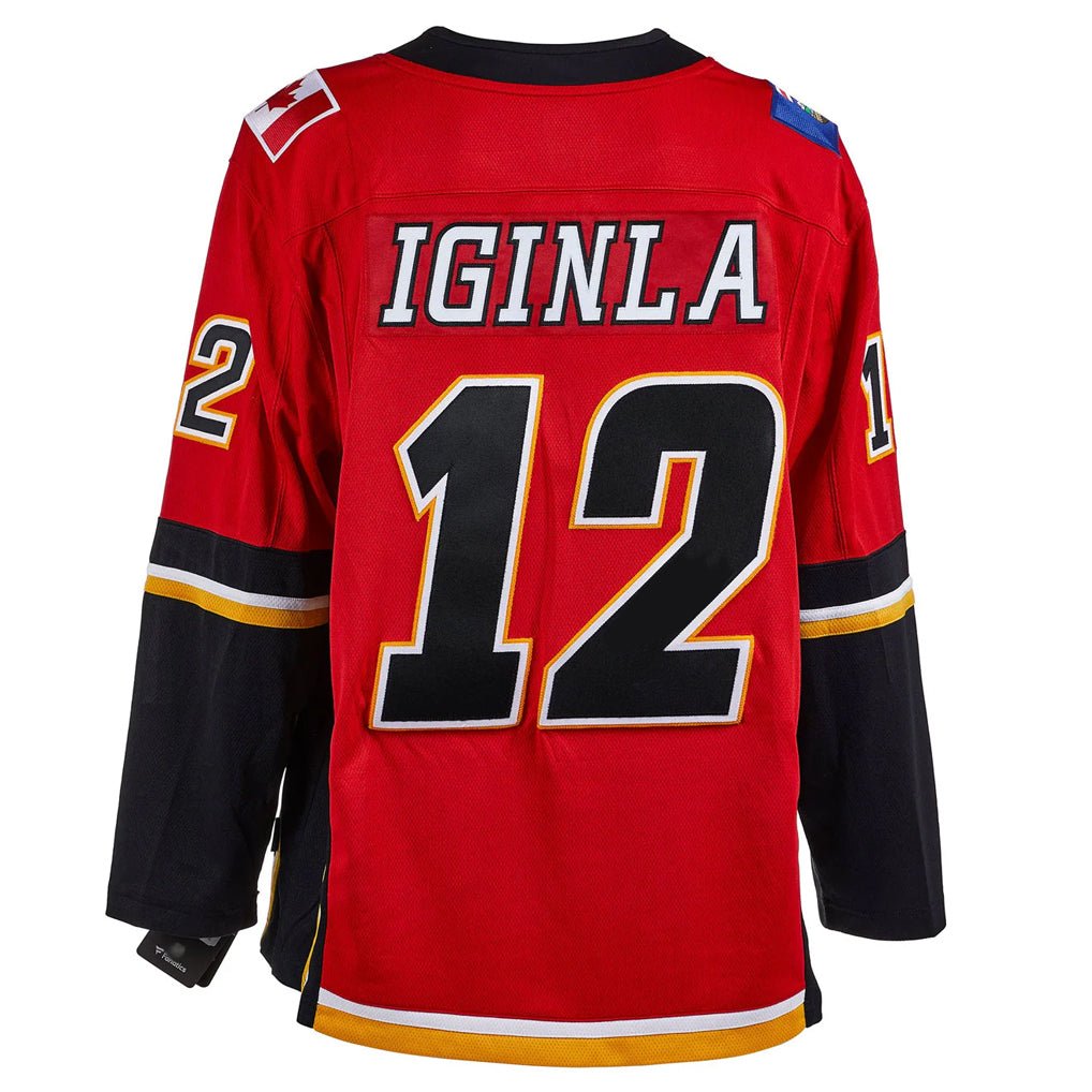 Custom #12 Red CGY Hockey Shirt Top