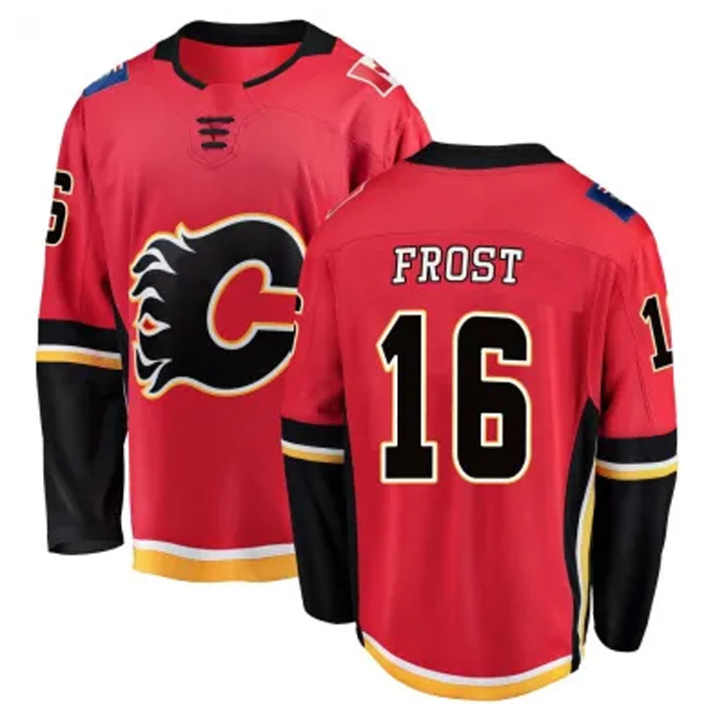 Custom #16 Red CGY Hockey Shirt Top