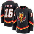 Custom #16 Black CGY Hockey Shirt Top