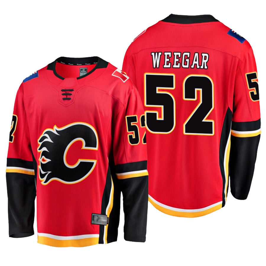 Custom #52 Red CGY Hockey Shirt Top