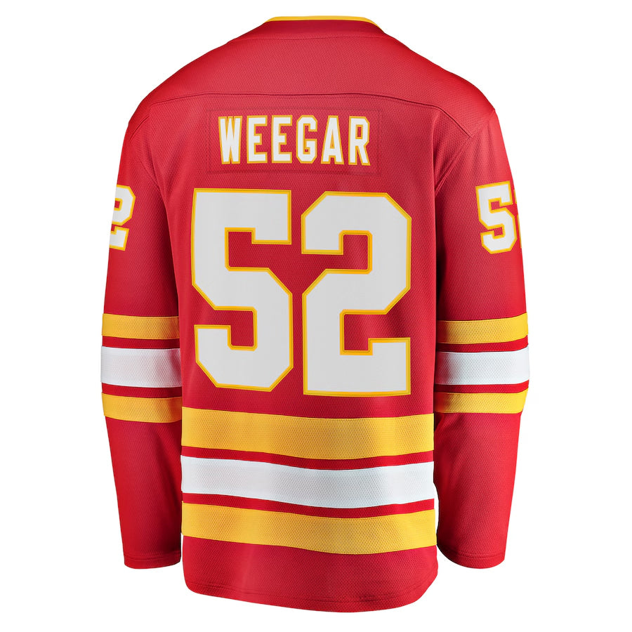 Custom #52 Red CGY Hockey Shirt Top