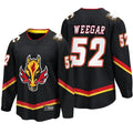 Custom #52 Black CGY Hockey Shirt Top
