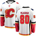 Custom #80 White CGY Hockey Shirt Top