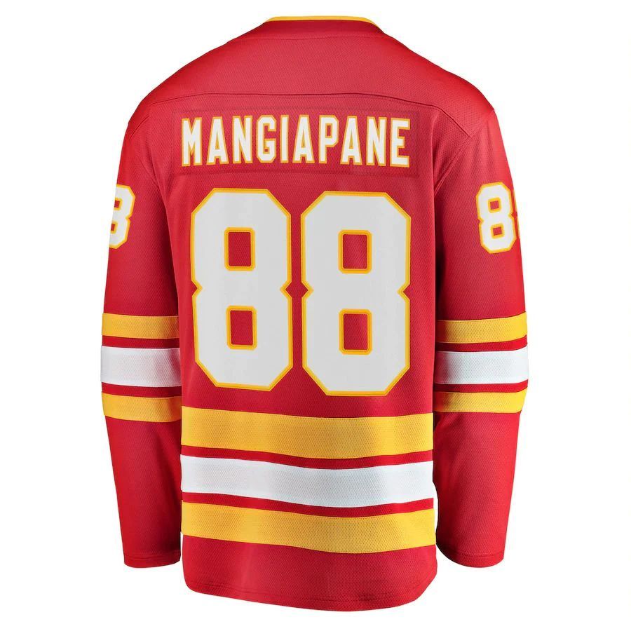 Custom #88 Red CGY Hockey Shirt Top