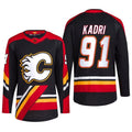 Custom #91 Black Retro CGY Hockey Shirt Top